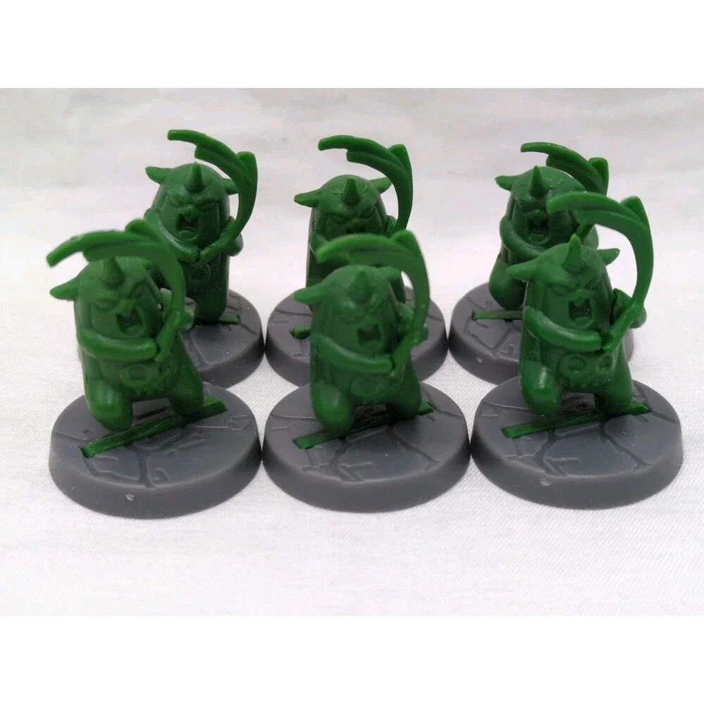 (6) Super Dungeon Explore Giri Miniatures Only
